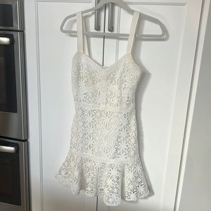 Astr the label white dress